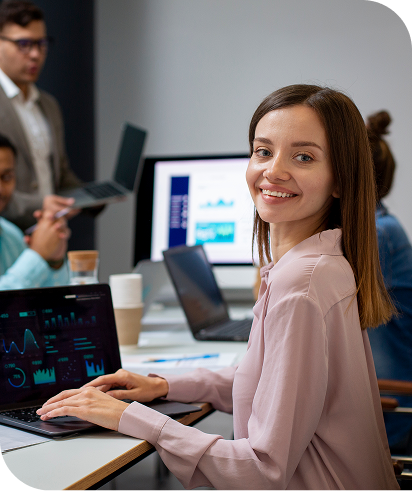 TheSentinelArk IT solutions team working on web development and cyber security services