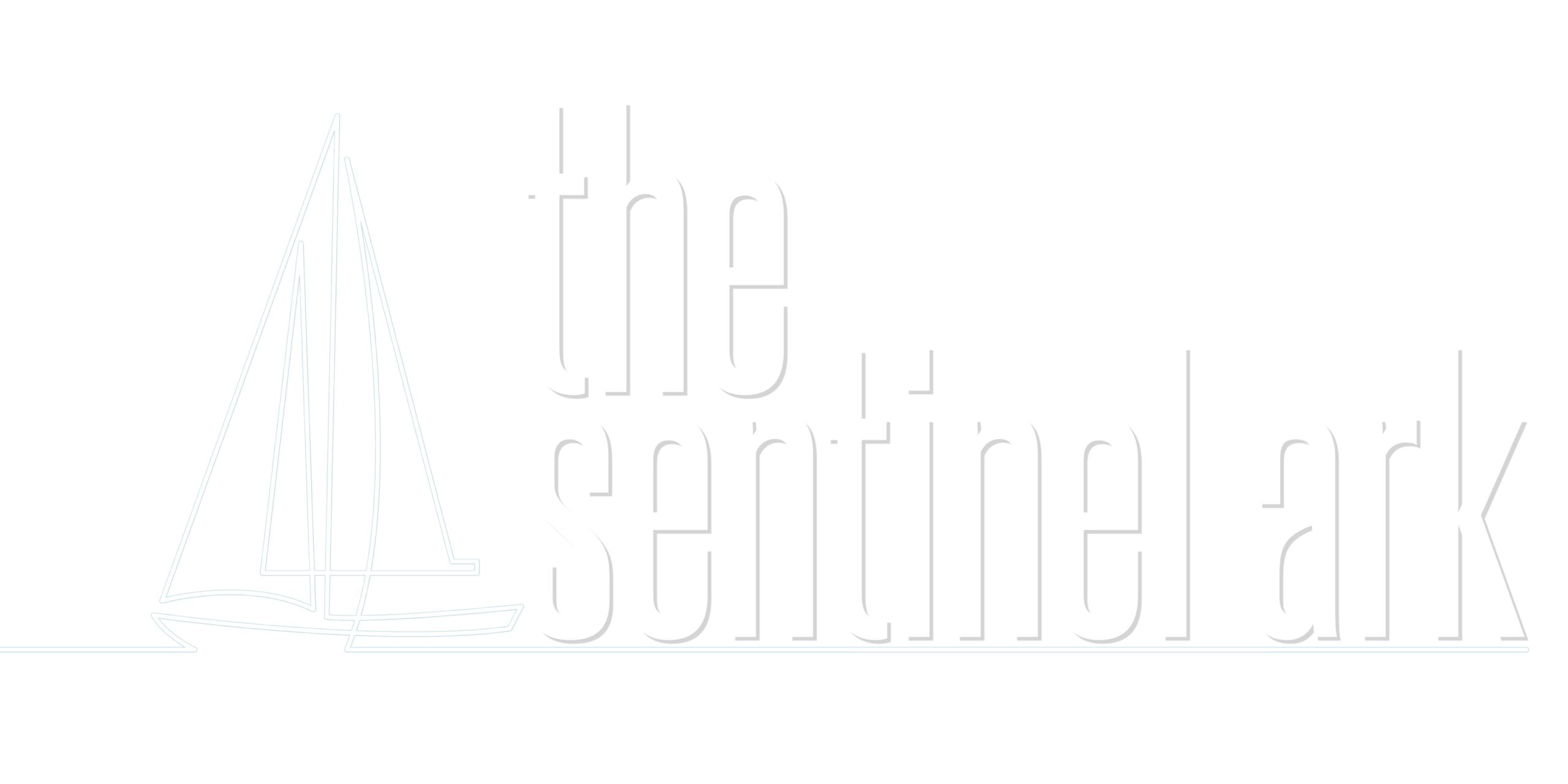 Sentinal Ark Logo_Final_White